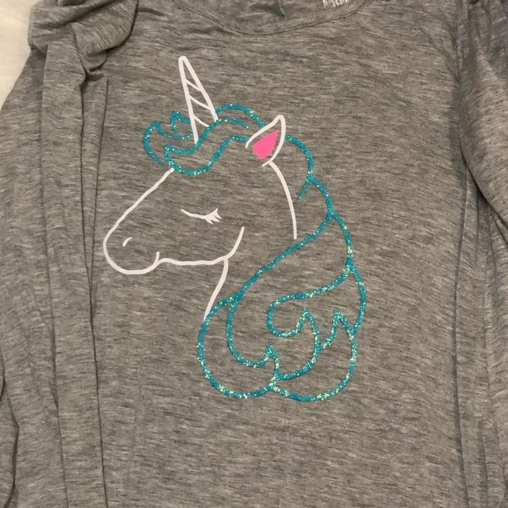 justice long sleeve swingy tee